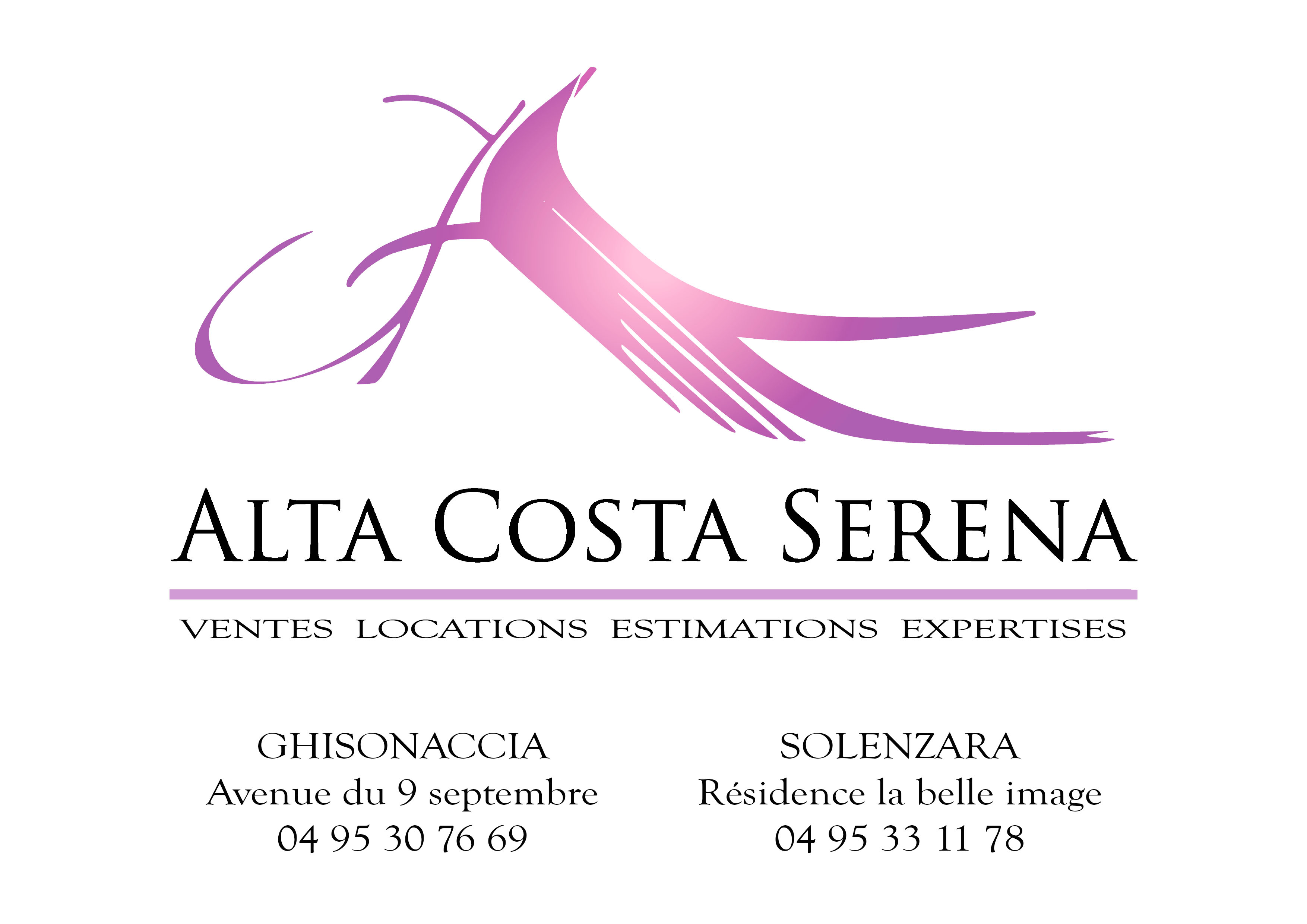 ALTA BY COSTA SERENA IMMOBILIER